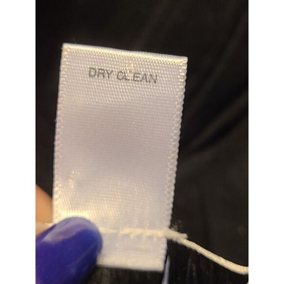 Ann Taylor Loft Beaded Floral Batik B&W Cotton Skirt Tassel Pompom Trim | 12 GUC - Picture 9 of 13